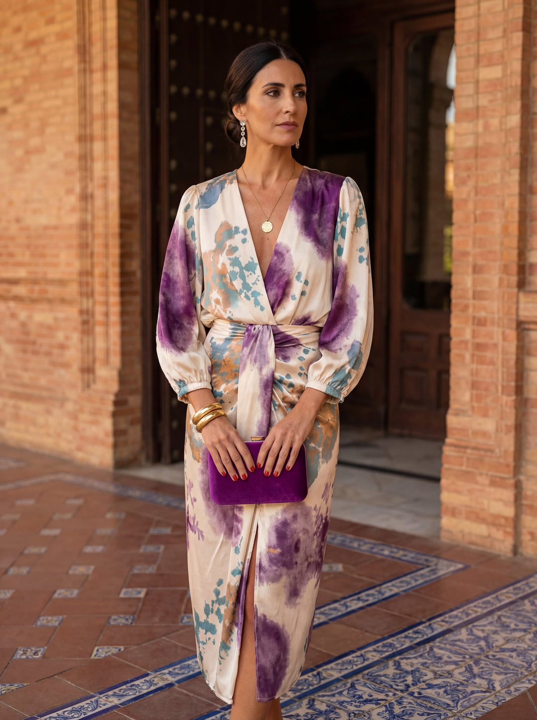 Valeria | Abito con Scollatura a V