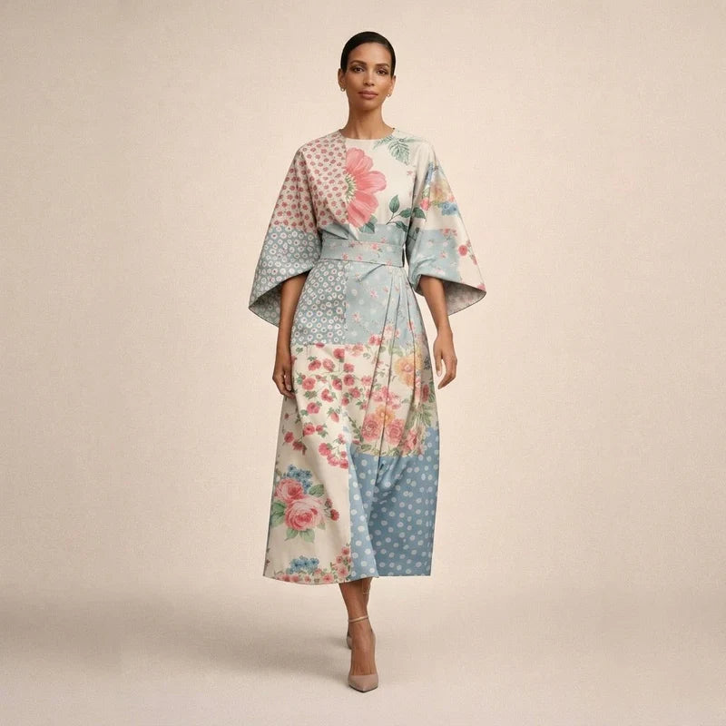 Valentina™ | Abito Midi Floreale