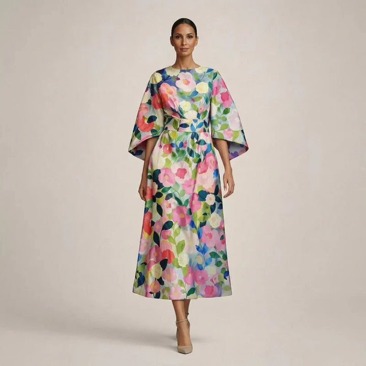 Valentina™ | Abito Midi Floreale