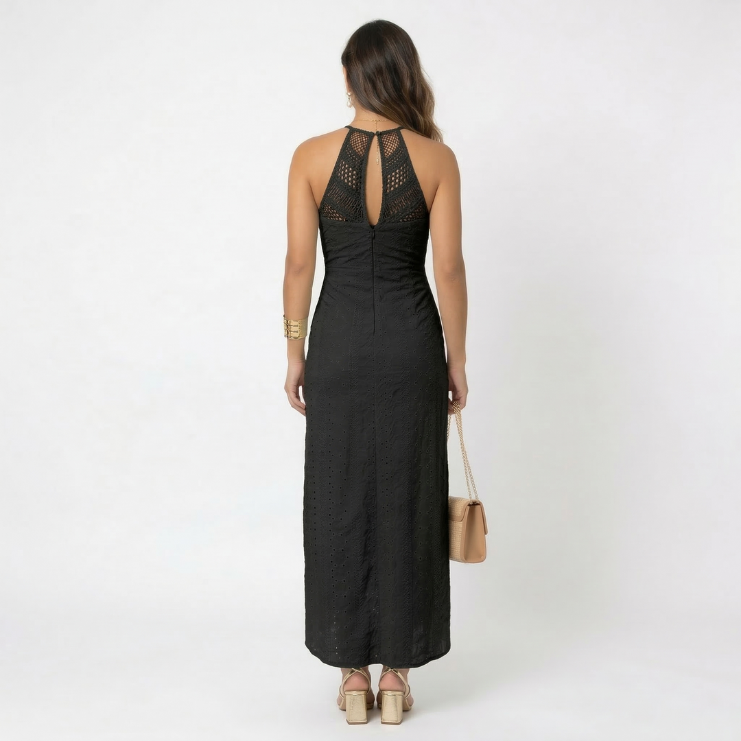 Valentina | Vestito Midi con Scollatura Incrociata