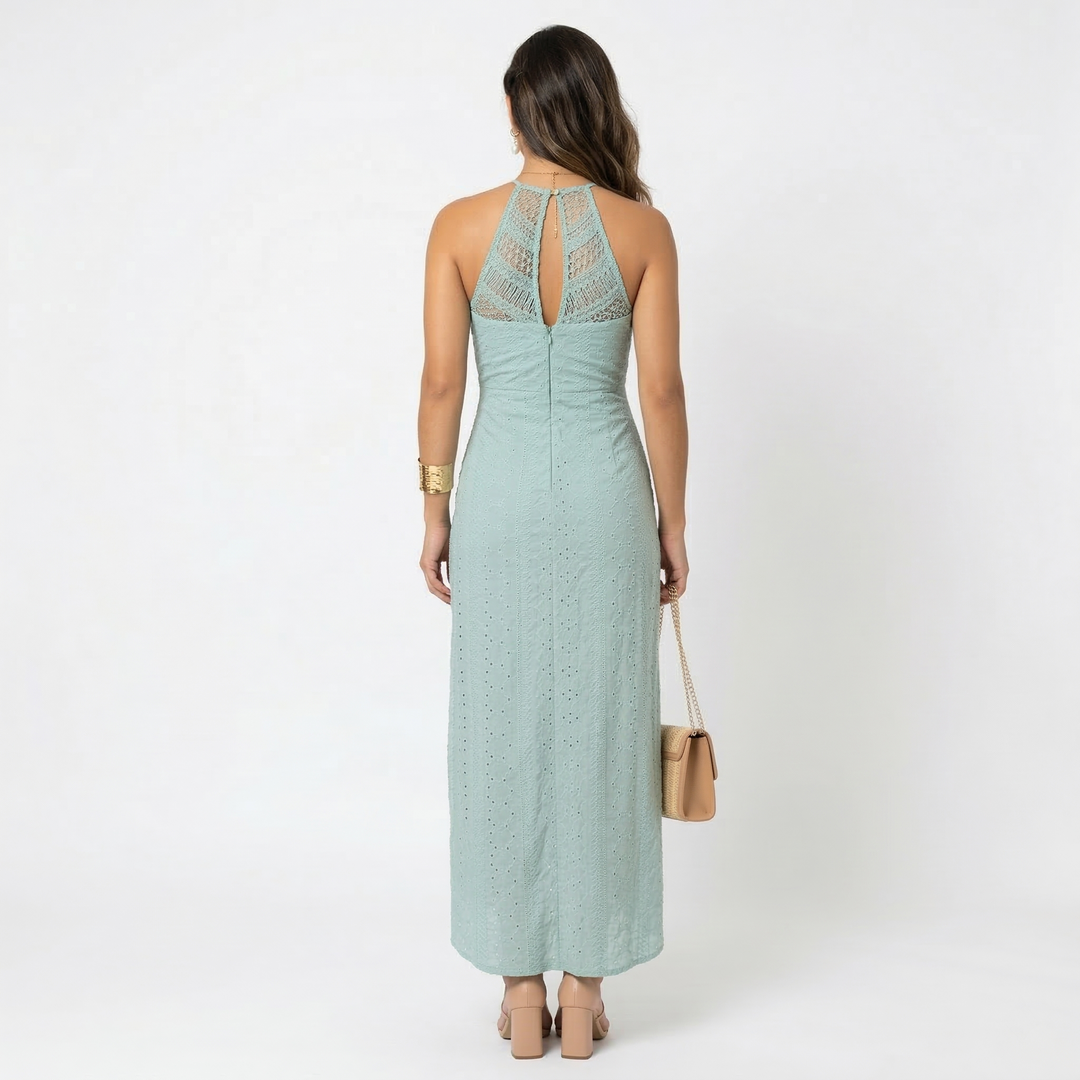 Valentina | Vestito Midi con Scollatura Incrociata
