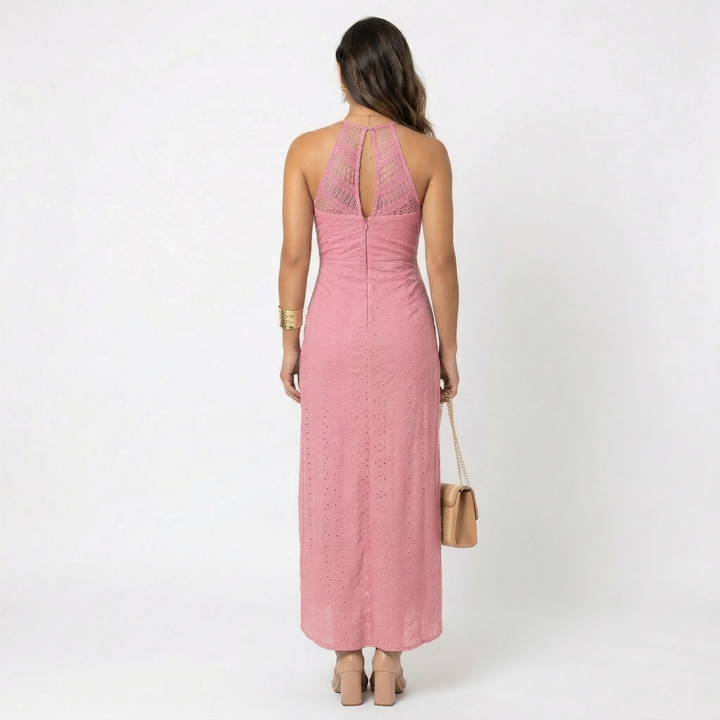Valentina | Vestito Midi con Scollatura Incrociata