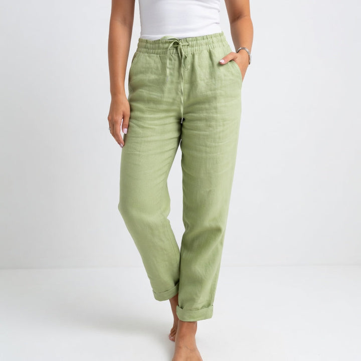 Albertine™ | Pantaloni Comfort Naturale Fluido