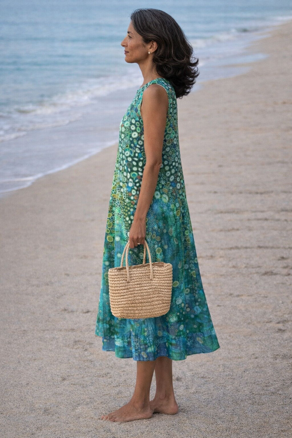 Zara | Abito Midi Corallo