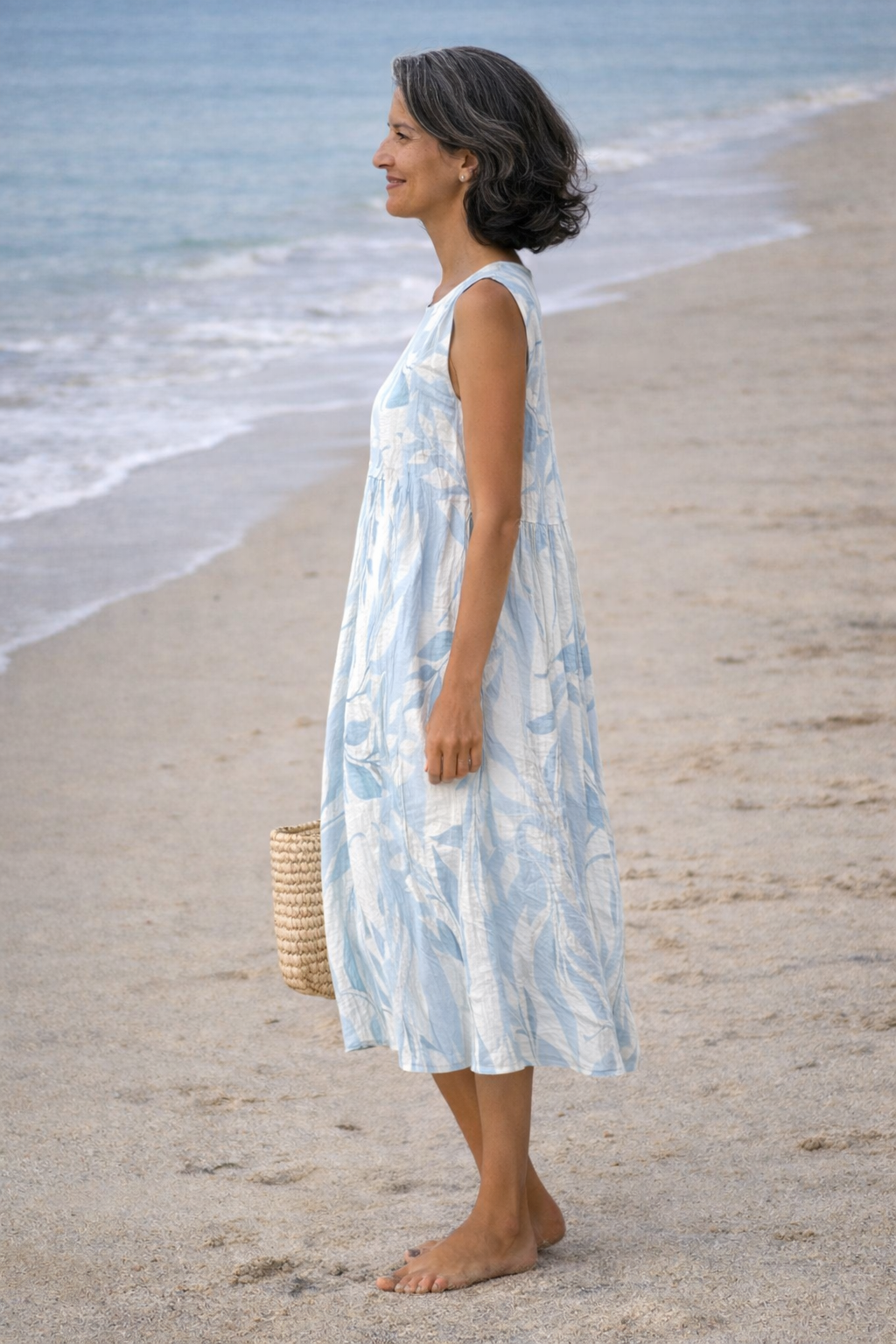 Joy | Abito Midi Foglie