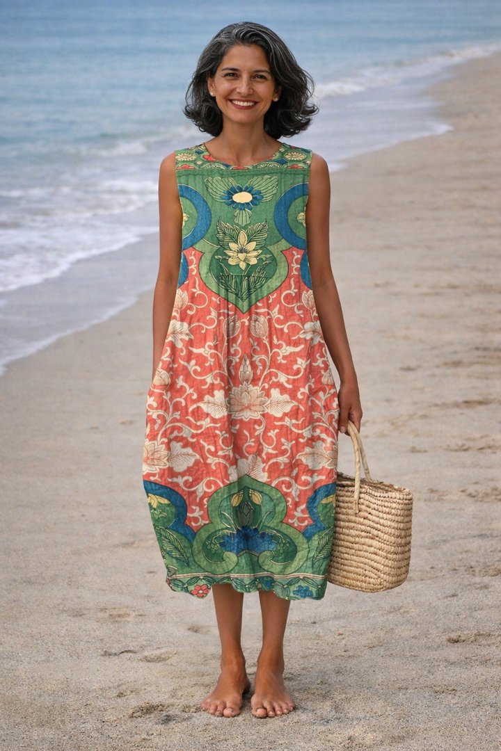 Vera | Abito Midi Boho