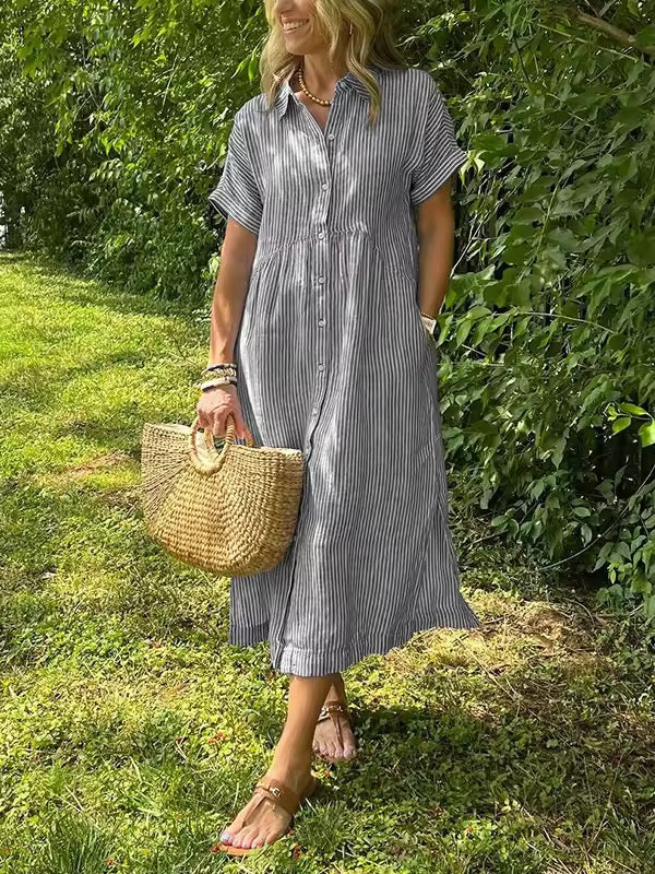 Classico | Abito Camicia Righe