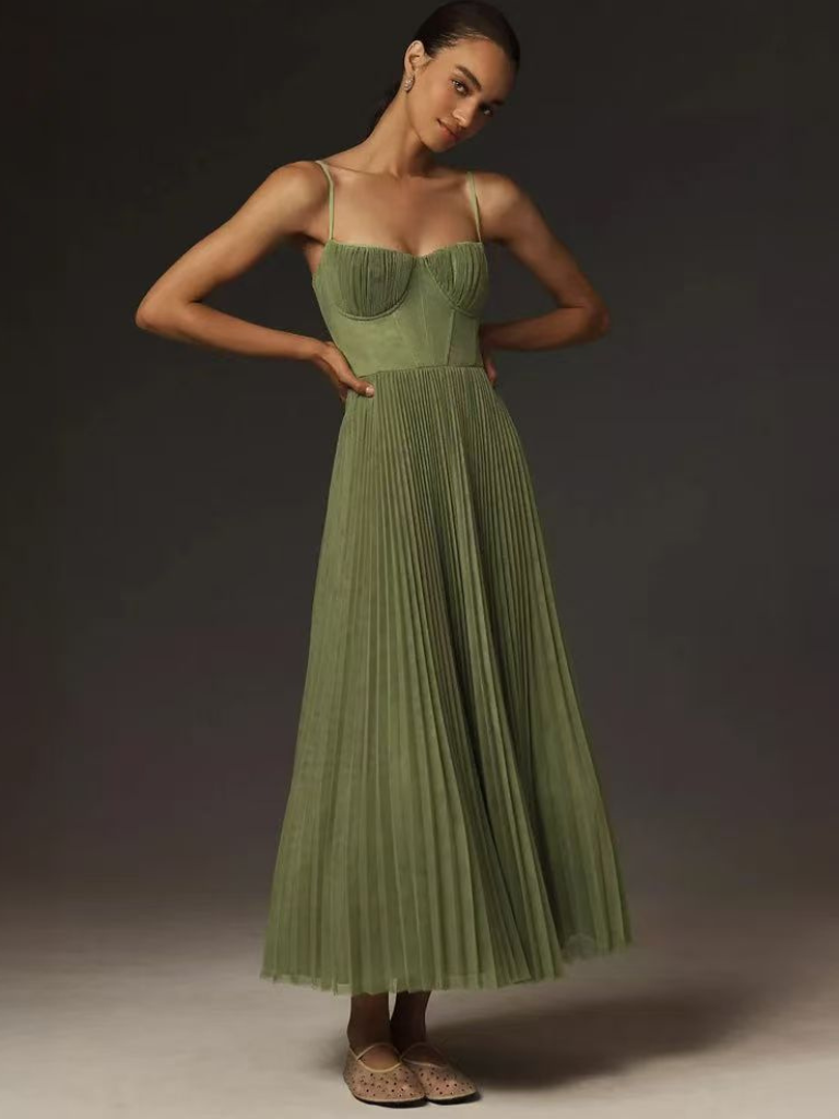 Veronique | Maxi Abito Verde