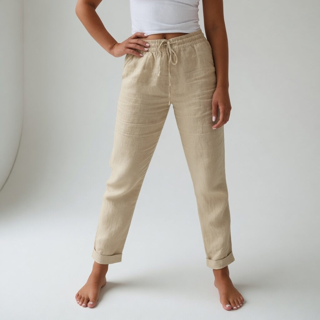 Albertine™ | Pantaloni Comfort Naturale Fluido