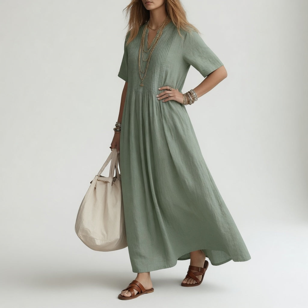 Pélagie™ | Maxi Abito Scollo V