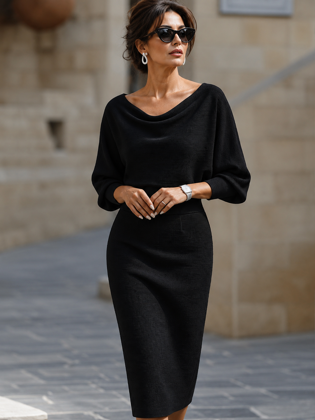 Lydia | Abito Midi Elegante