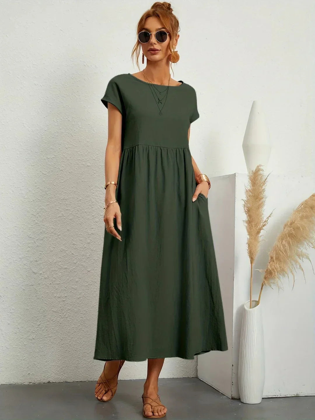 Gabrielle™ | Midi Abito Elegante