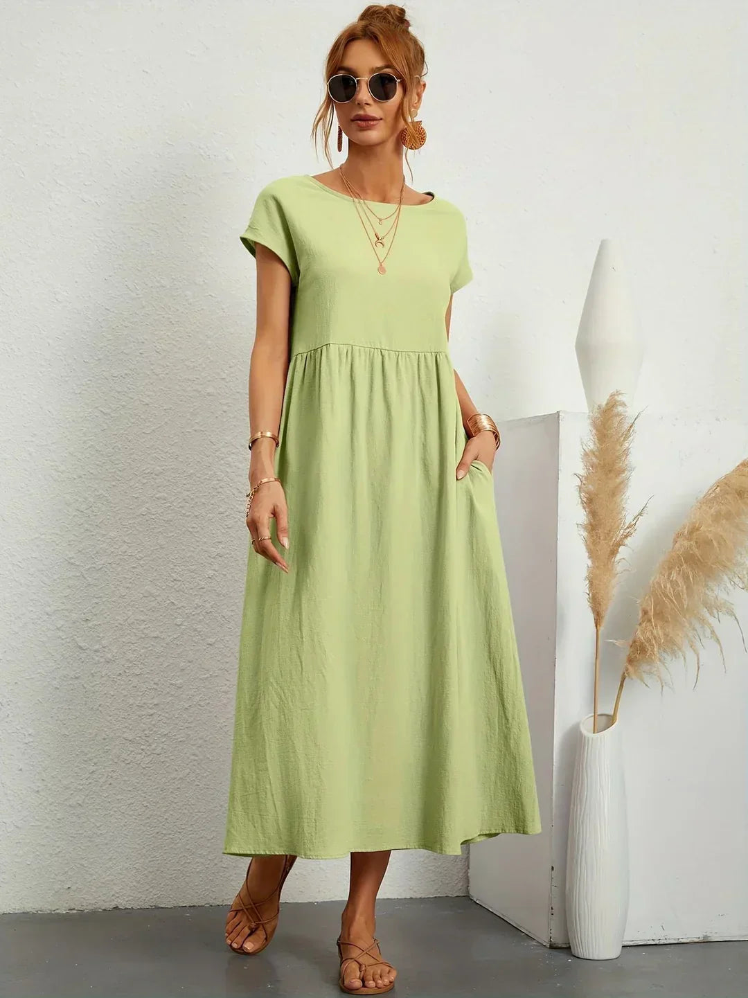 Gabrielle™ | Midi Abito Elegante