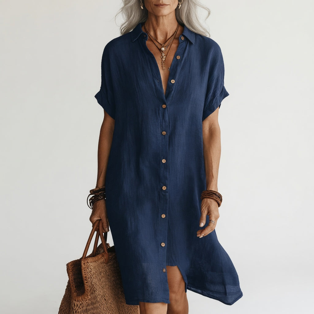 Evanelie | Abito Camicia Midi