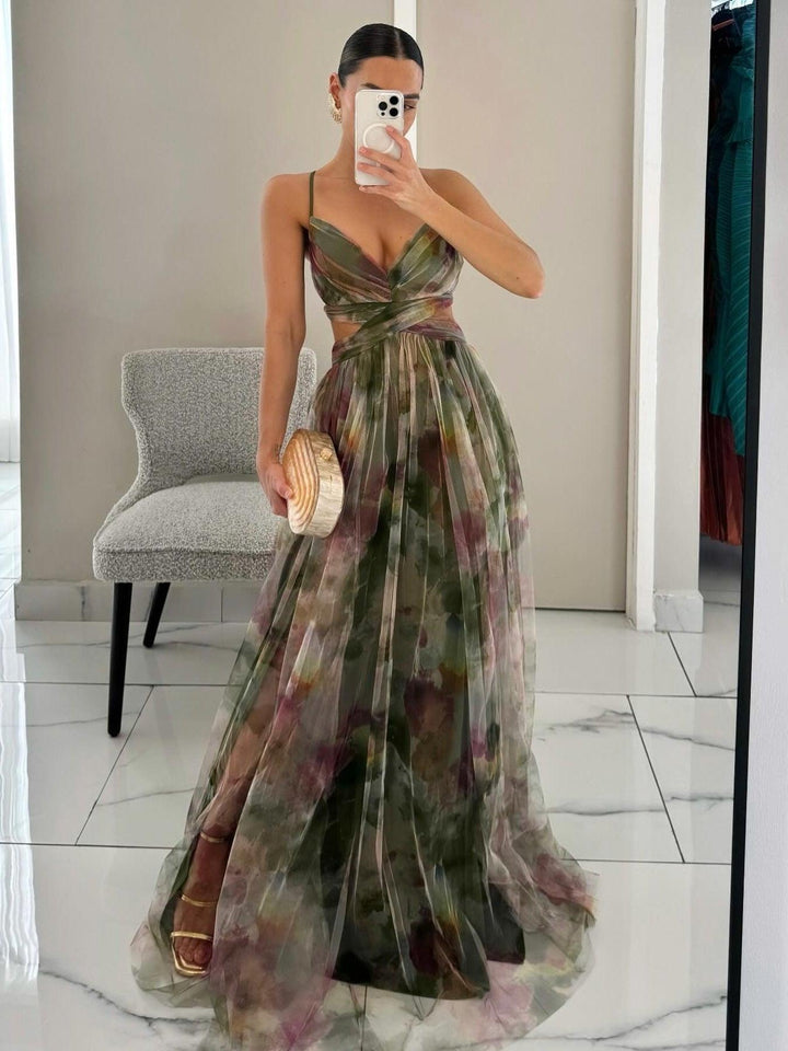 Karen | Abito Maxi Floreale