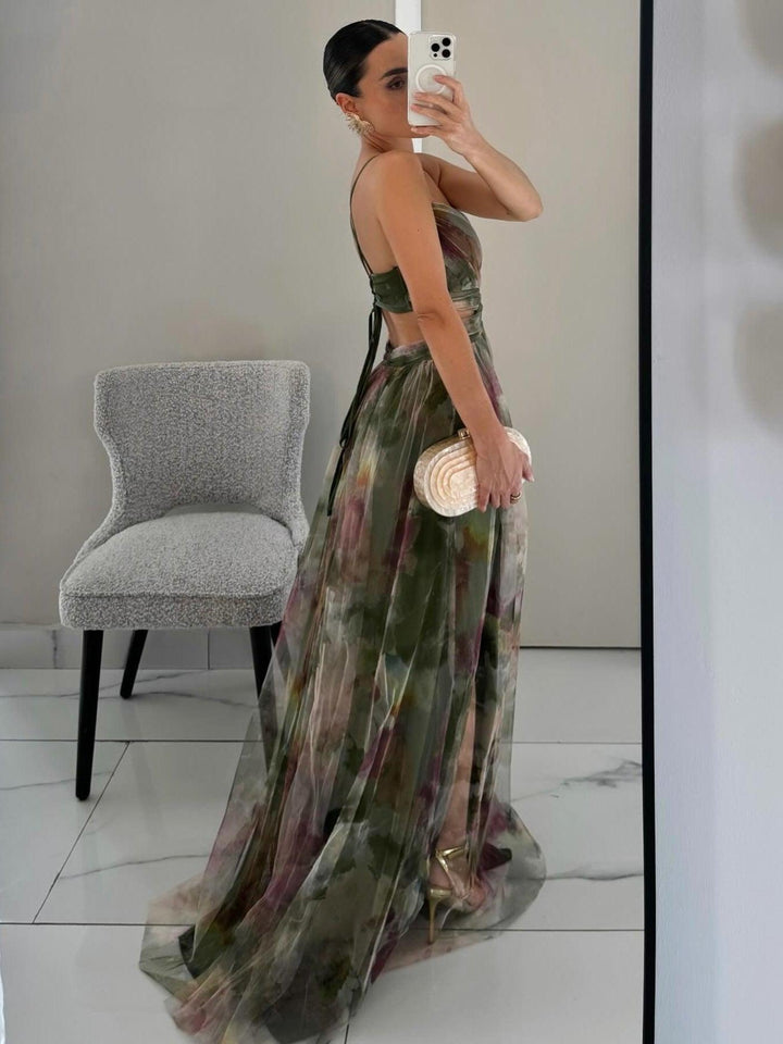 Karen | Abito Maxi Floreale