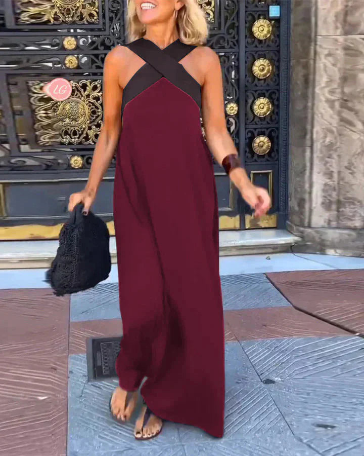 Quirine™ | Abito Maxi Incrociato