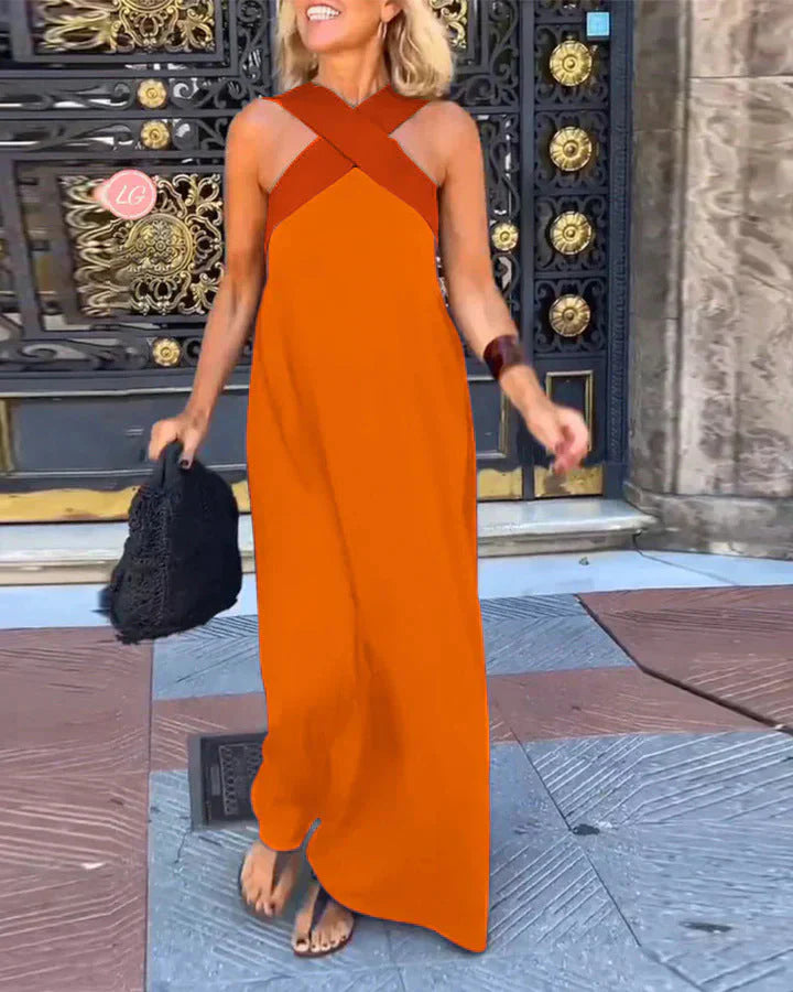 Quirine™ | Abito Maxi Incrociato