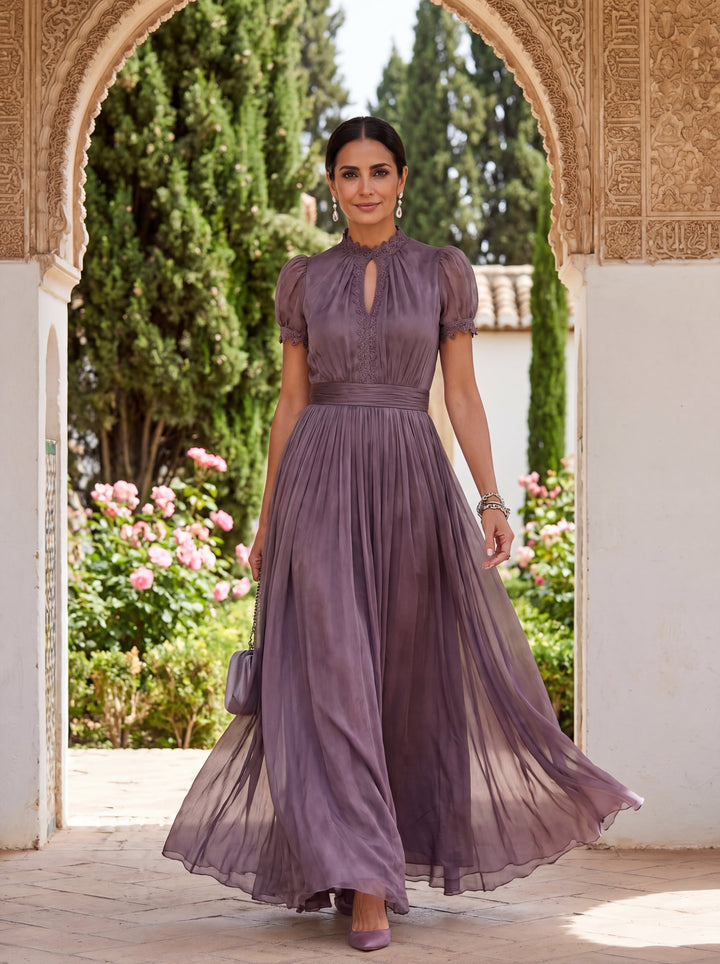 Flavia | Abito Viola Elegante