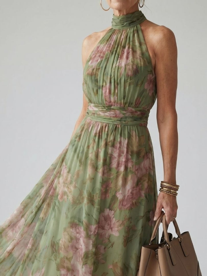 Naomi | Maxi Halter Dress