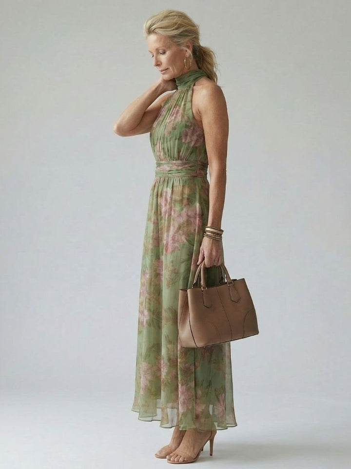 Naomi | Maxi Halter Dress