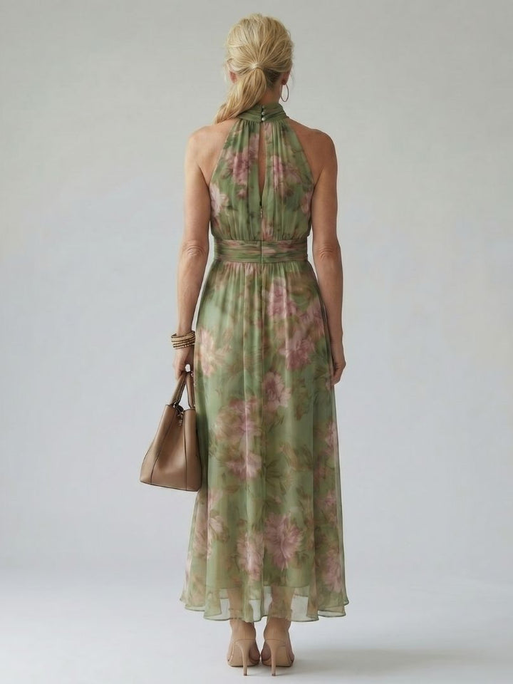 Naomi | Maxi Halter Dress
