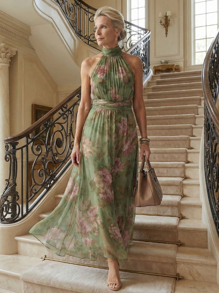Naomi | Maxi Halter Dress