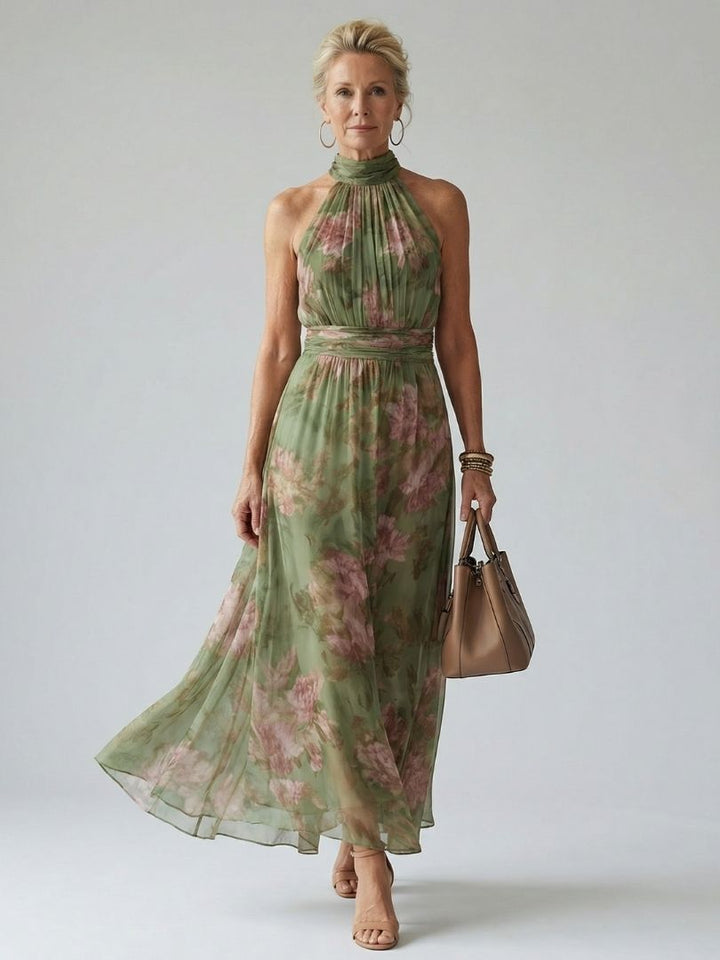Naomi | Maxi Halter Dress
