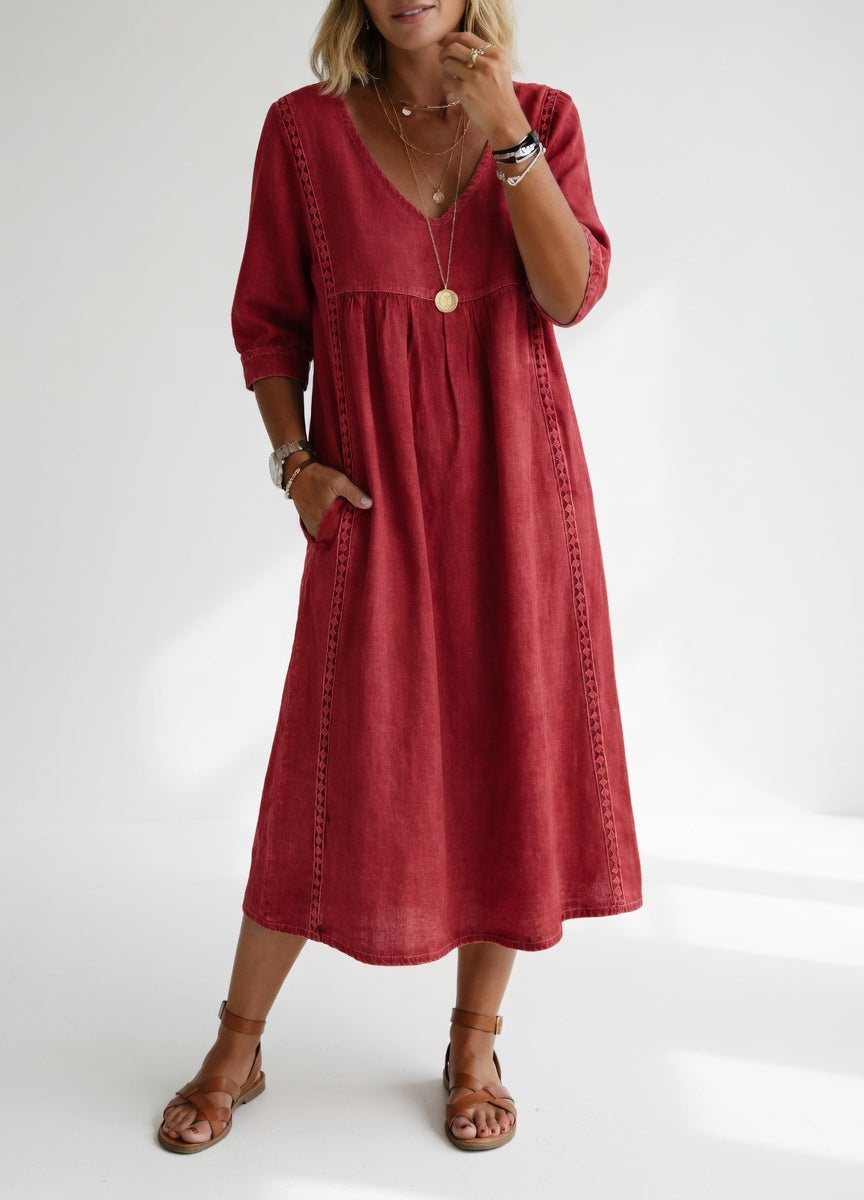 Lioréa™ | Midi Abito Casual Elegante