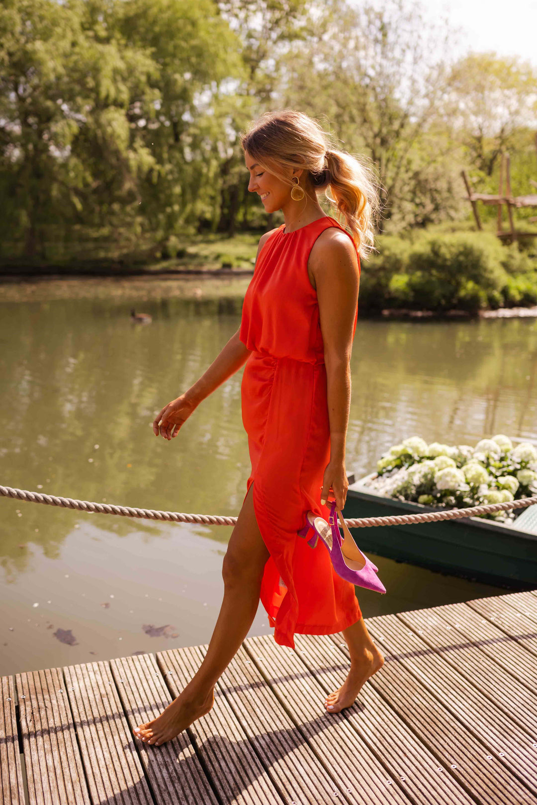 Leonie | Abito Midi Elegante