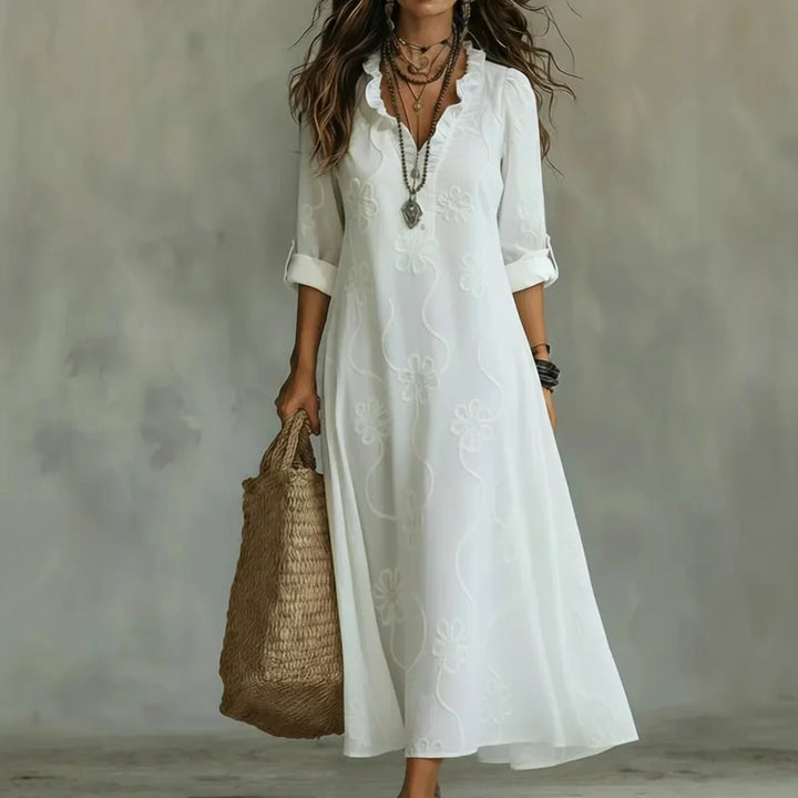Sienna | Vestito Estivo Lungo con Fiori