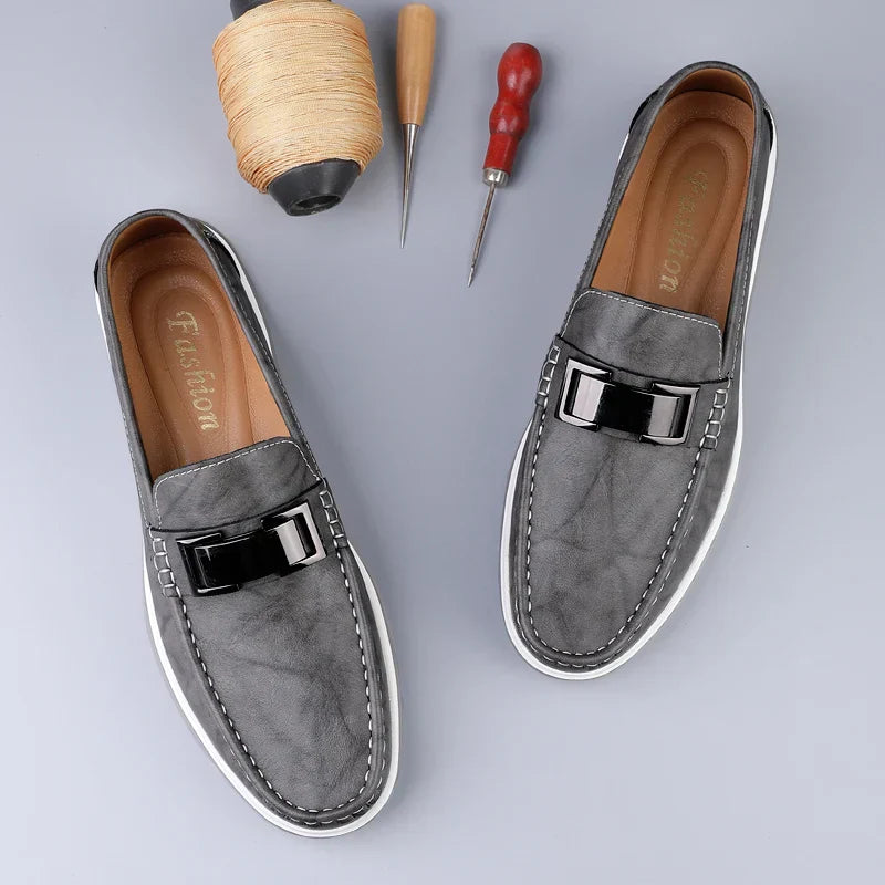Genuine Leather Moccasins by Ruco