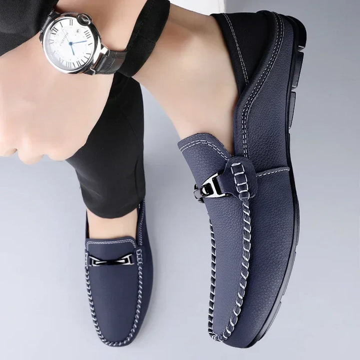 Genuine Leather Melver Moccasins