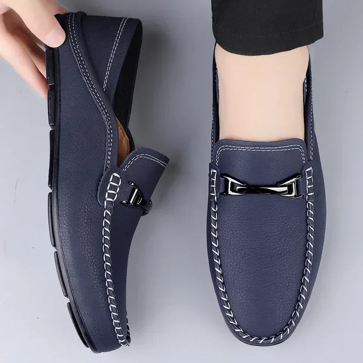 Genuine Leather Melver Moccasins