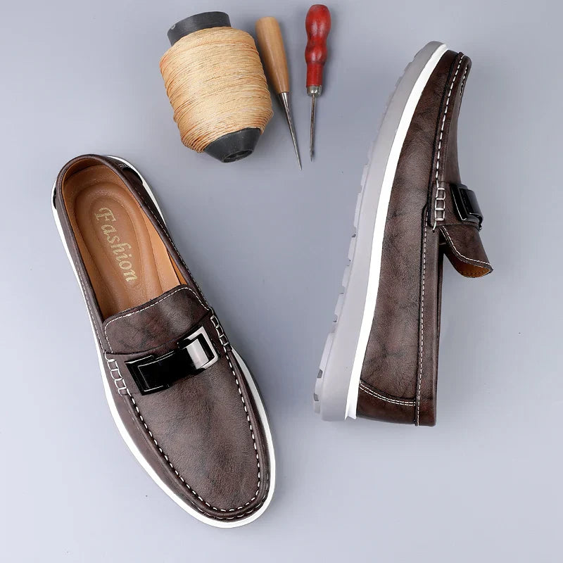 Genuine Leather Moccasins by Ruco