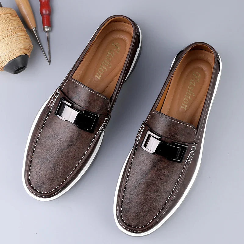 Genuine Leather Moccasins by Ruco