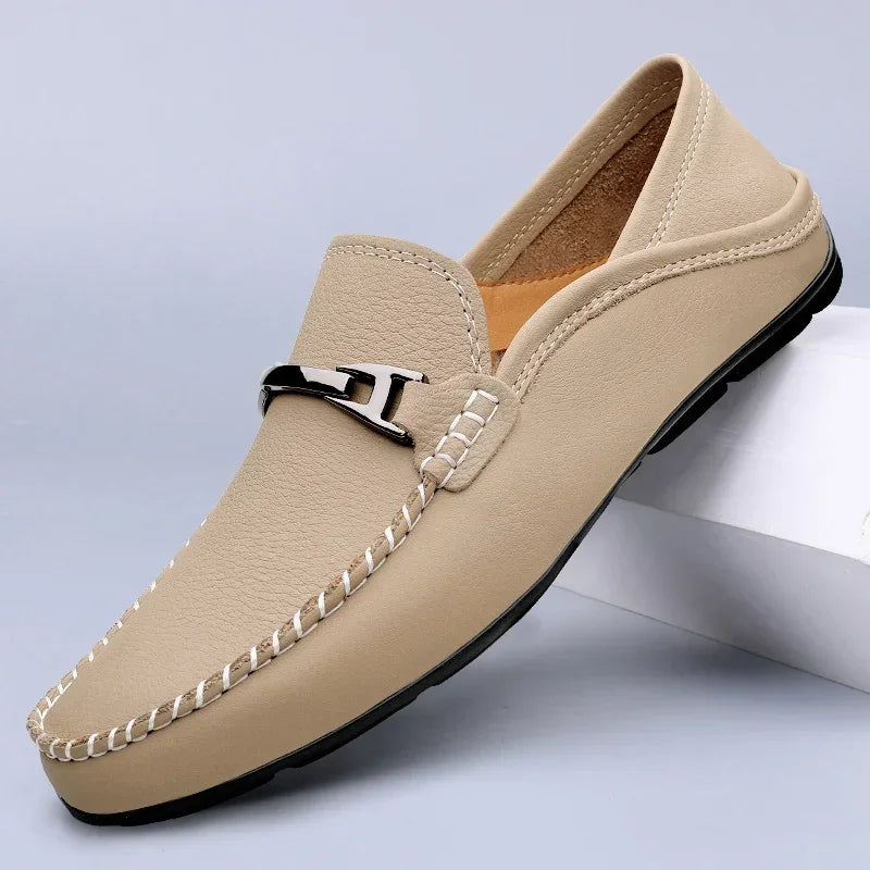Genuine Leather Melver Moccasins