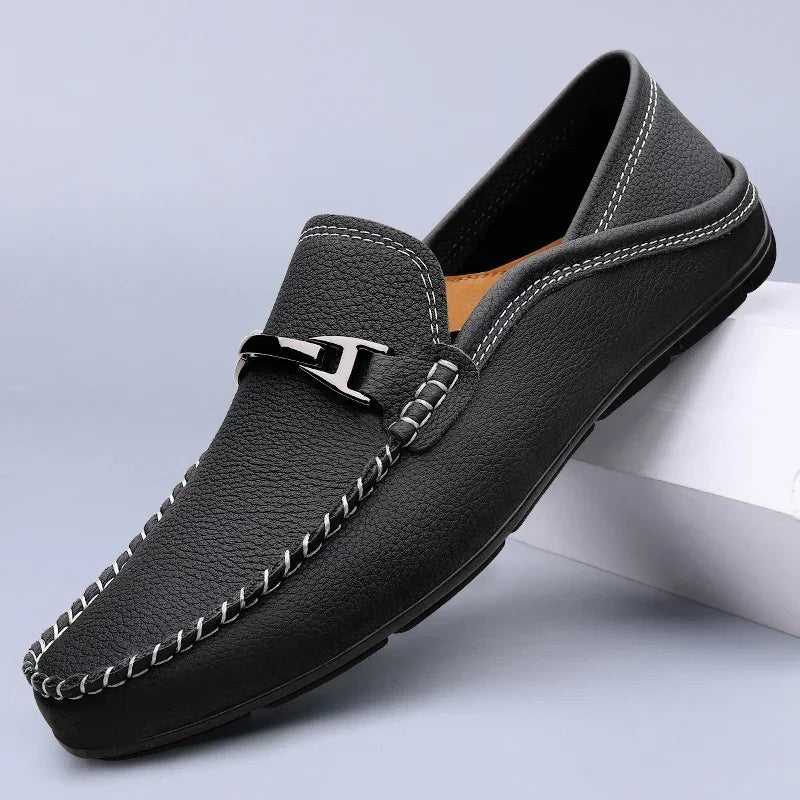 Genuine Leather Melver Moccasins