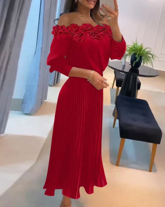 Ava™ | Abito Maxy Senza Spalline Elegante
