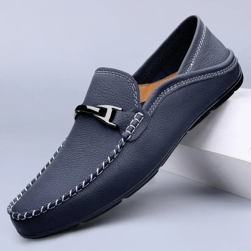 Genuine Leather Melver Moccasins