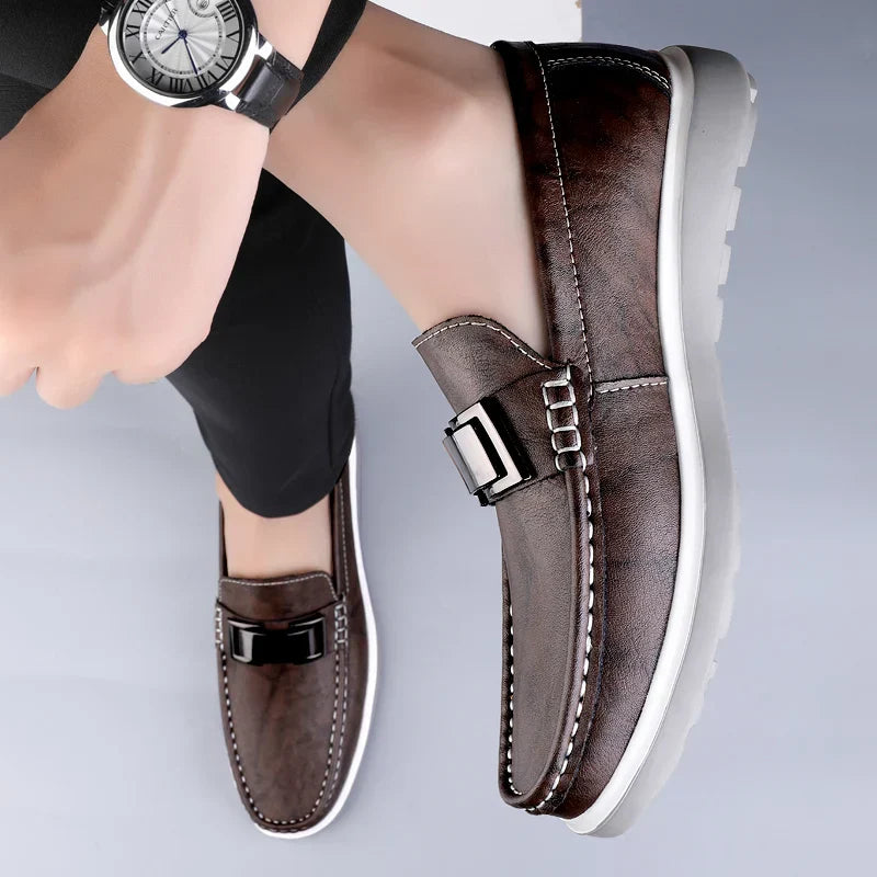 Genuine Leather Moccasins by Ruco