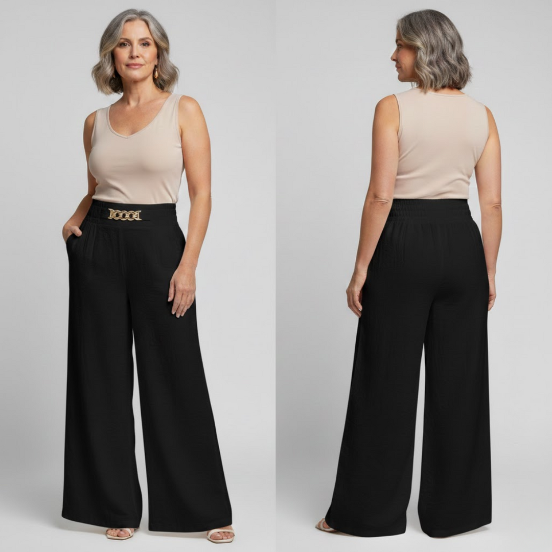 Évelyne™ | Pantaloni Vita Alta Modellanti