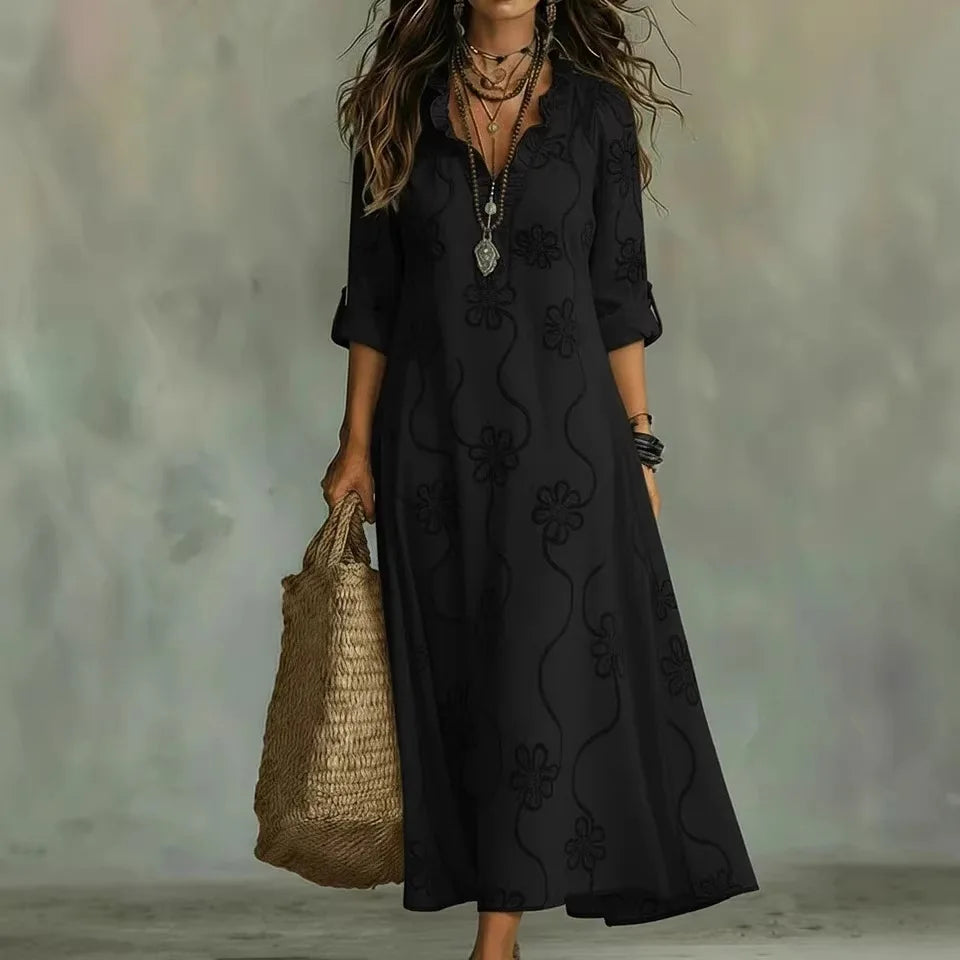 Sienna | Vestito Estivo Lungo con Fiori