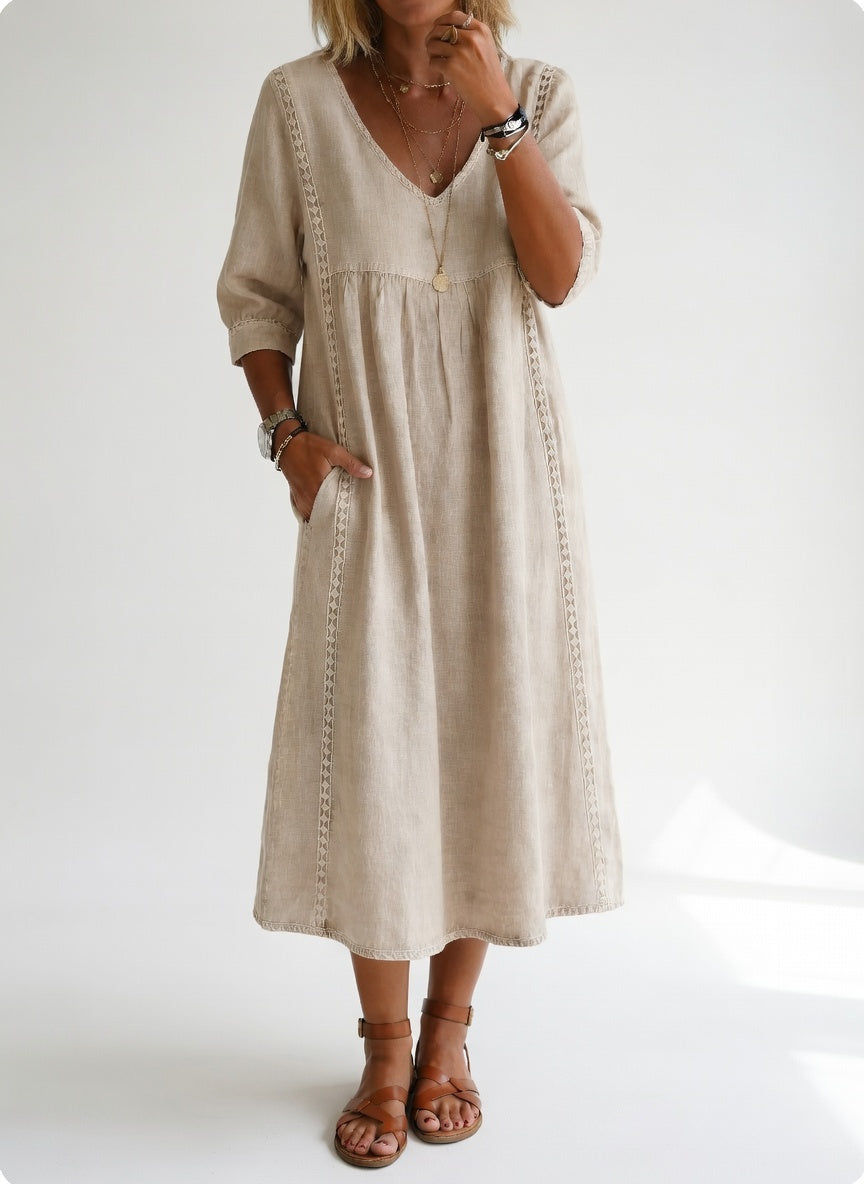Lioréa™ | Midi Abito Casual Elegante