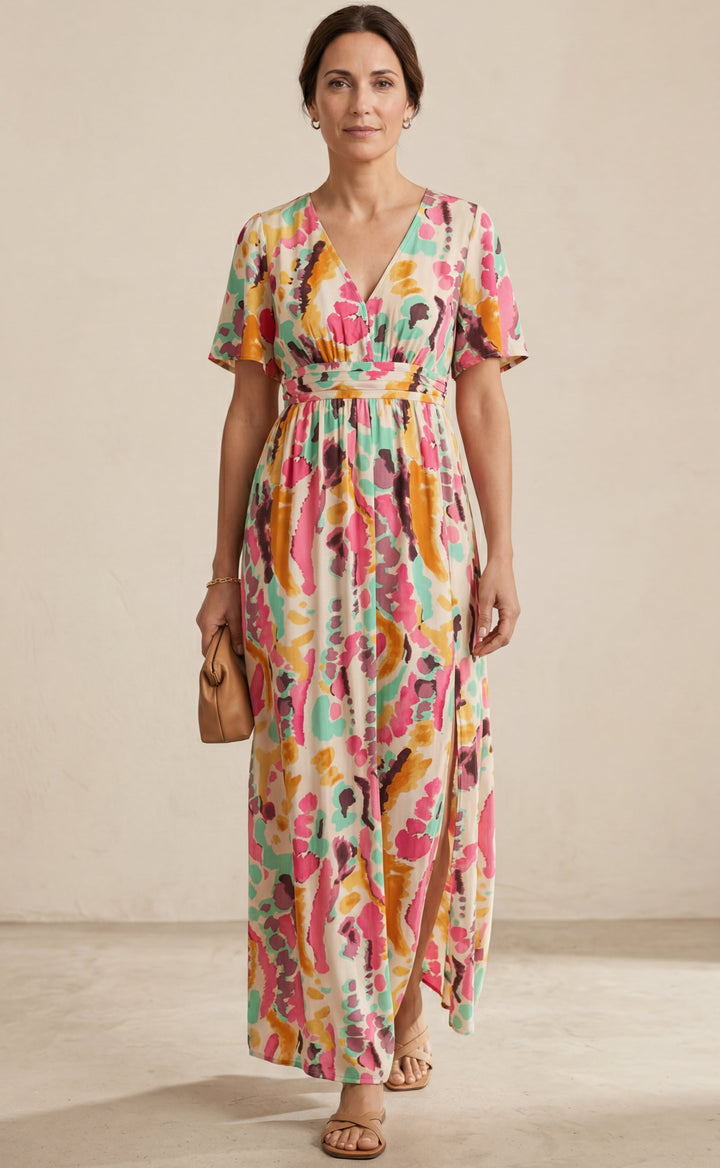 Yuki | Abito V Tie Dye