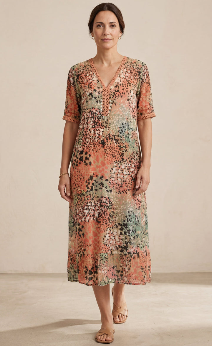 Lina | Vestito Estivo Scollo V