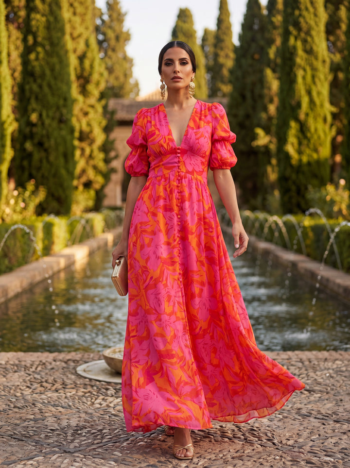Olvera | Abito Maxi Chic