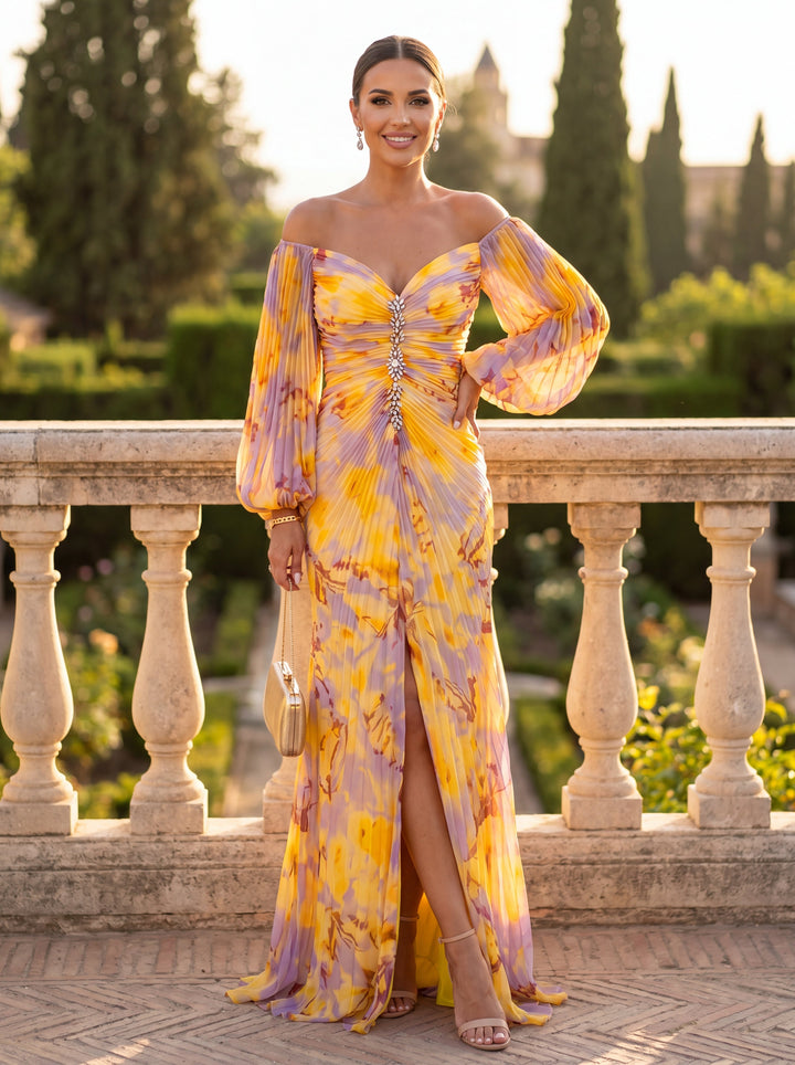 Amelia | Elegante Vestito con Scollo a V