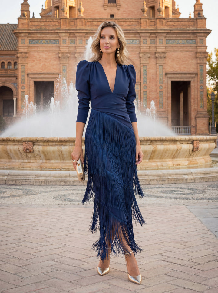 Frange | Vestito Circolare
