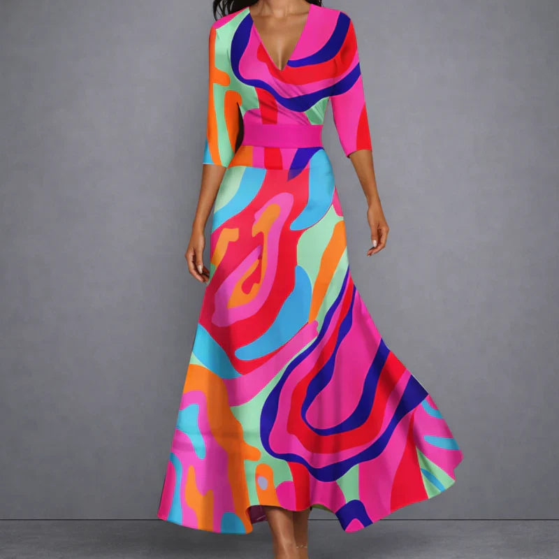 Serafina™ | Abito Maxi Floreale